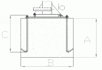 щогла з розтяжкамим